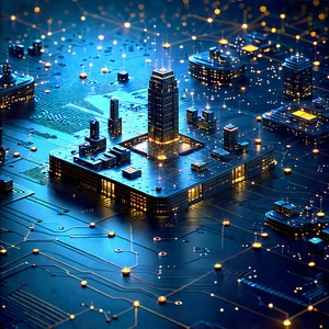 Blockchain network visualization