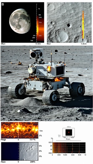 A Robotic Vehicle, Possibly A Rover, On A Rocky Surface