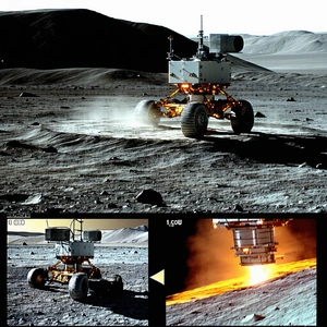 The Image Is A Collage Of Three Different Pictures