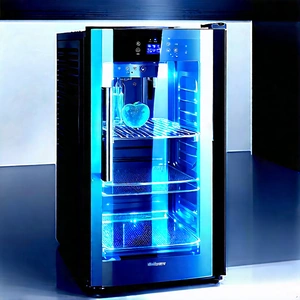 Innovative Smart Appliance Design With Small, Blue,