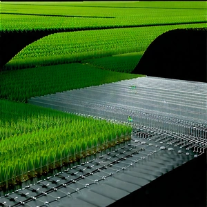 Agricultural Technology In Field Deployment With Computer-generated Field