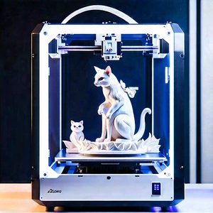 3d Printer With Laser Scanning With Printer Creating