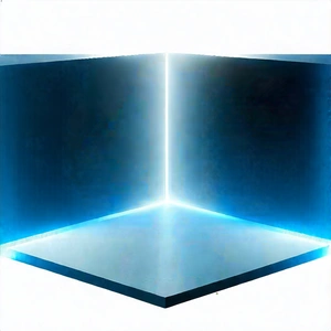 Futuristic Tech Startup Office With Large, Blue,