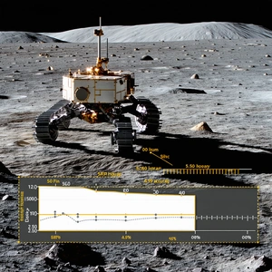 A Small Robotic Vehicle, Possibly A Rover, On The Surface Of A Planet