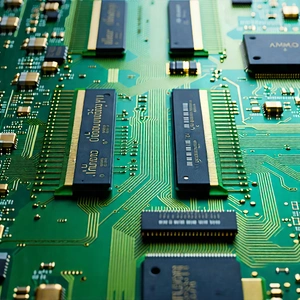 Tech Editorial Photography: Close-up of memory module