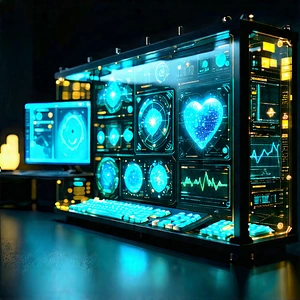 Healthcare technology in tech office