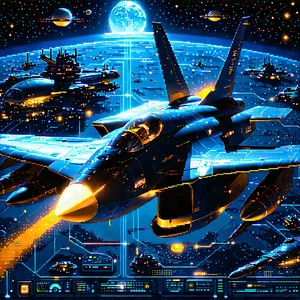 Aerospace technology in tech office