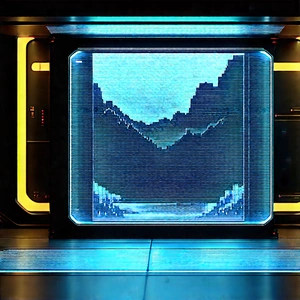 Futuristic (digital:1.23) workspace