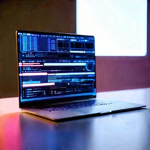 Laptop With User Interface With Laptop Computer