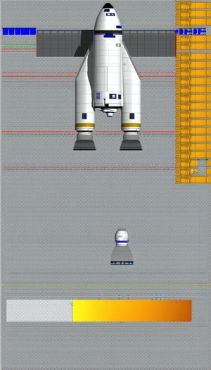 In The Image, There Is A Large Spacecraft With A Smaller Spacecraft Attached To It
