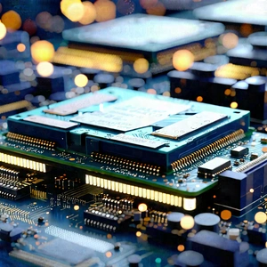 Close-up of memory module