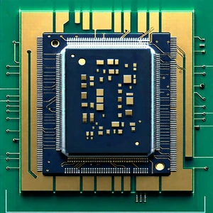Tech Unreal Engine: Microchip with laser scanning