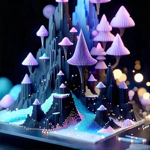 3d printer with digital particles