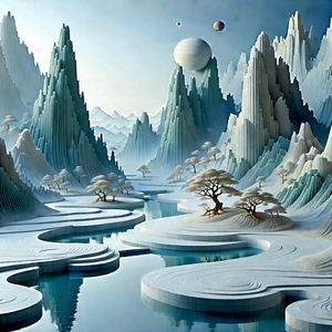 Machine Learning Visualization With Digital Painting