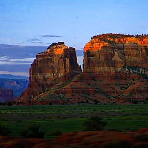 Nature Commercial Photography: Canyon during sunset