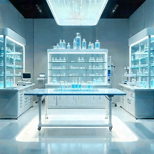 Healthcare Technology In Modern Laboratory With Large, Well-lit