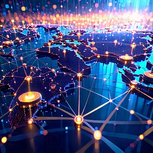 Blockchain network visualization