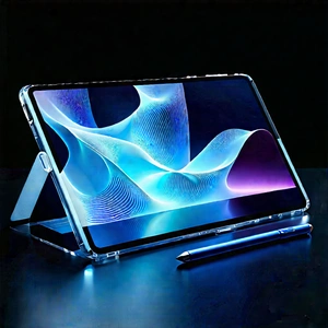 Tablet With Holographic Display With Tablet Computer