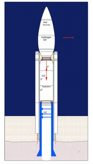 A Large White Structure With A Blue Background