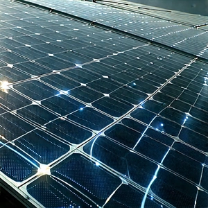 Solar panel with data streams