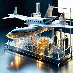 Aerospace Technology In (modern:1.11) Laboratory With Model Large