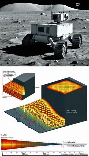 A Large Robotic Vehicle, Possibly A Rover, On A Rocky Surface