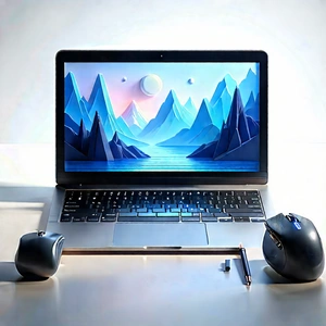 Laptop With User Interface With Laptop Computer