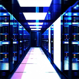 Server Rack With Laser Scanning With Image, There