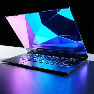 Laptop With Holographic Display With Laptop Computer