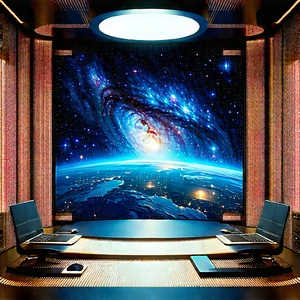 Educational Technology In Research Center With Room Large,