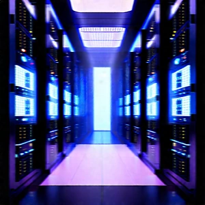 Futuristic Server Room With Image, There