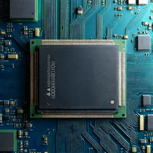 Close-up of memory module