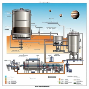 detailed diagram chemical plant