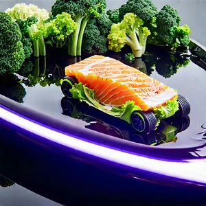 Innovative Electric Vehicle (design:1.46) With Plate Fish