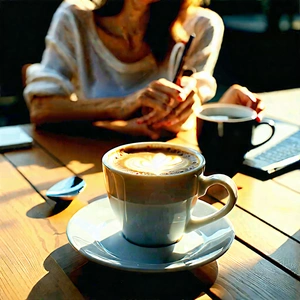 Lifestyle Advertising Photography: Coffee with friends with like-minded individuals