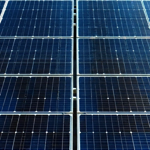 Solar Panel With Laser Scanning With Large Array
