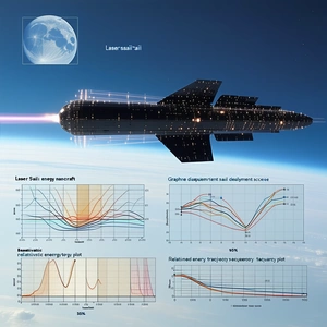 The Image Is A Poster That Features A Spacecraft, Possibly A Space Shuttle, Flying Through The Air