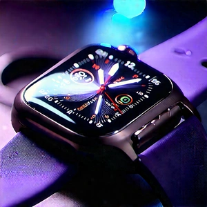 Smart Watch With (digital:1.42) Artwork With Black Watch