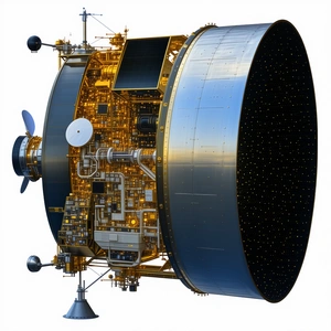 A Large, Round, And Shiny Object Is Shown In A Close-up View