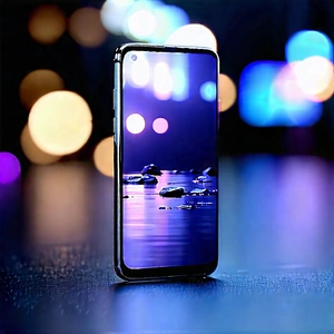 Smartphone With Streaming Content With Cell Phone