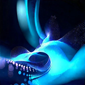 Abstract Abstract Design: Particle Movement Captured In Abstract Form With Image, There