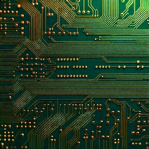Circuit board with (digital:1.44) particles