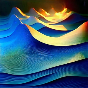 Abstract Macro Photography: Wave propagation captured in abstract form