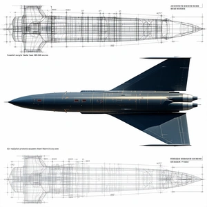 A Drawing Of A Jet Is Shown In Three Different Stages