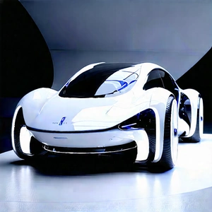 Innovative Electric Vehicle Design With White Sports