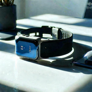 Innovative Wearable Device Design With Blue Watch