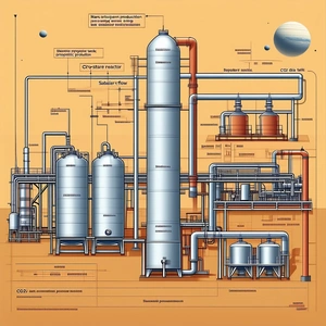 detailed diagram chemical plant