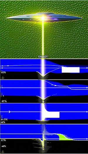 The Image Is A Graphic Representation Of Energy, Showing The Relationship Between Energy And Time