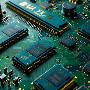 Tech Matte Painting: Close-up of memory module