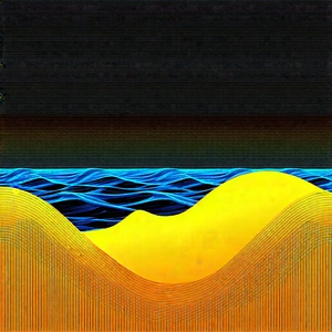 Nature Architectural Photography: Ocean waves surrounded by autumn (trees:1.46)
